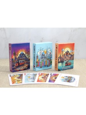 Zenvia Istanbul Temalı Oyun Kartı ZNV325-ETT