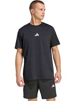 Adidas M Tech G T Erkek Antrenman Tişörtü KB9407 Siyah