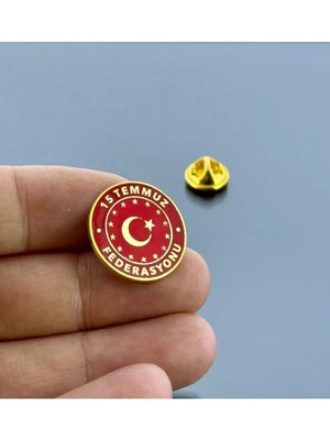 kuyumcudan 15 Temmuz Fedasyonu Rozet