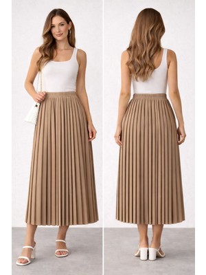 Umut Tekstil Piliseli Etek,düz Piliseli Etek