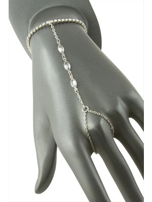 Esranın Dünyası Oval Şerit Taşlı Şahmeran RSBİJ34-ESRDNS