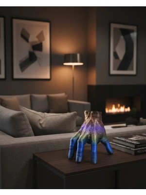 Egecen 3D Rengarenk El Dekoratif Heykel 27X22 cm Büyük Boy Modern Tasarım - EC001Z-55UNX8