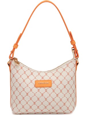 Tergan Krem Tekstil Kadın Omuz Çantası - S26Y1TWC0722-V6D