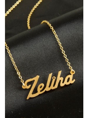 İsmiyle Al Zeliha Isimli Kolye (Kişiye Özel)