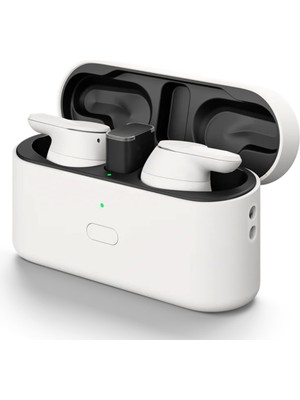 Epos Adapt E1 True Wireless 50 saat pil, MC Teams, Zoom, Google Meet Uyumlu Ofis ve Toplantı için Kulak İçi Kulaklık - Beyaz