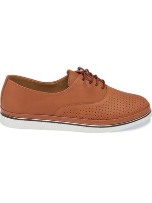 Tergan Taba Hakiki Deri Kadın Sneaker - K25I1AY67770-A29