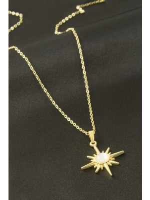 Esranın Dünyası Yıldız Taşlı Uçlu Kolye RSBİJ34-ESRDNS