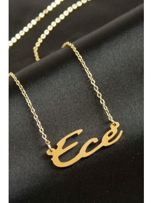 İsmiyle Al Ece Isimli Kolye (Kişiye Özel)