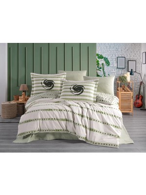 Decostyle Çift Kişilik Poplin Nev Squall Orman