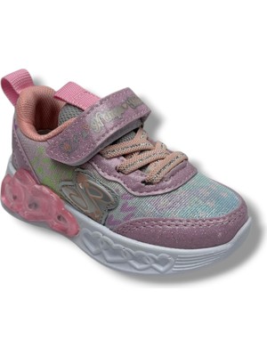 Ndrops 032-26 Anorak Rugan Yıldızlı Anatomik Kız Çocuk Sneaker 22-25