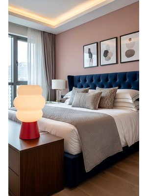 Piccomino Modern Bulut Tasarımlı Gece Lambası - Dekoratif Masa Lambası