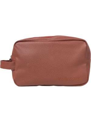 Jack & Jones Jacjay Toıletry Bag Erkek Kahverengi Çanta - JJ12182860