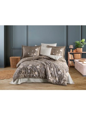 Decostyle Çift Kişilik Poplin Nev Parlin Cappuccino