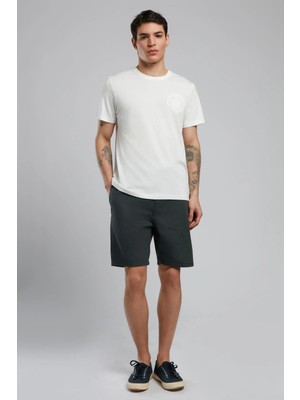 Lee Cooper Burf Erkek %100 Pamuk Dokuma Şort İndigo