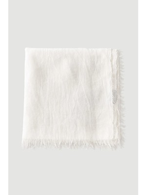 Gusto Püsküllü Şal - Ekru