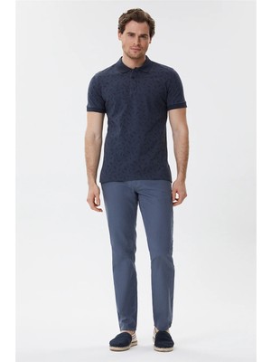 Lee Cooper Bernard Erkek %100 Pamuk Polo Yaka T-Shirt Antrasit