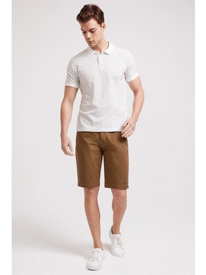 Lee Cooper Hilde Erkek Şort Koyu Bej