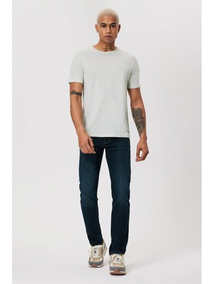 Lee Cooper Gael Erkek %100 Pamuk O Yaka T-Shirt Mint