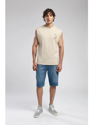 Lee Cooper Newso Erkek Jean Şort