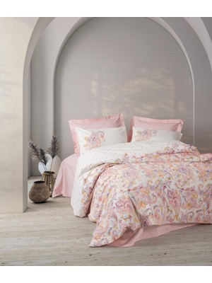 Decostyle Bohem Nev Takımı Çift Kişilik Muna Pembe