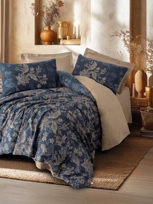 Decostyle Ntelle Bej Saten Nev Takımı Çift Kişilik