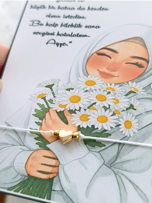 GHL Story İsme Özel Şans Bilekliği Söz Nişan Nikah Kına Hediyesi 10 Adet