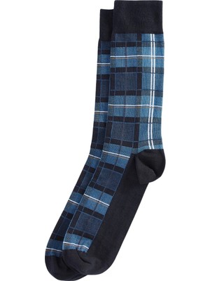 Barbour Blyth Çorap TN22 Berwick Blue