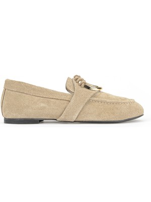 Ziya, Kadın Hakiki Deri Günlük Ayakkabı 1611022Z2815 Bej