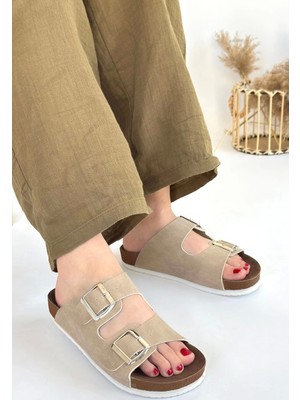 Decostyle Rıno Ten Nubuk Terlik