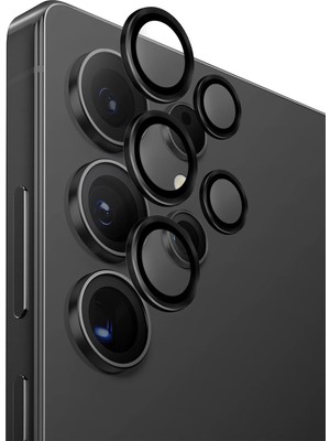 UNIQ Better By Design Samsung Galaxy S26 Ultra Kamera Lens Koruyucu Alüminyum Çerçeve Aluguard Serisi Net Görüntü