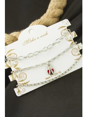 Lowell Home Ieg Uğur Böceği Zincir Bileklik 3 Adet LWLBJT-RSIEG327