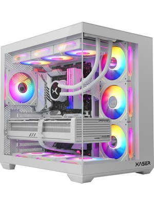 Xaser Nossd X1 Ryzen 7 5700X 32GB Ram 8gb RTX5060 Sıvı Soğutmalı Oyuncu Bilgisayarı