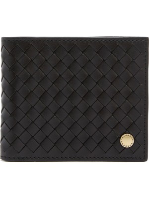 Barbour Farne Woven Deri Cüzdan BK11 Black