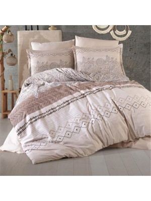 Decostyle Ranforce Nev Takımı Çift Kişilik Mahfer V1 Bej