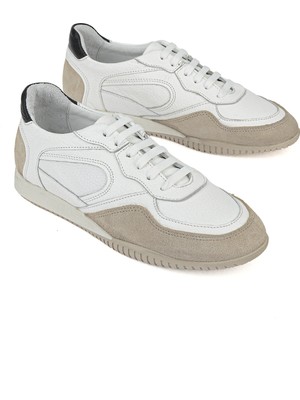 Ziya, Kadın Hakiki Deri Günlük Sneaker 1611022Z2743 Beyaz