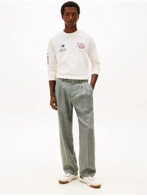 Tommy Hilfiger Sarı Erkek Sweatshırt MW0MW41467Z00_MODERN Athleısure Ls