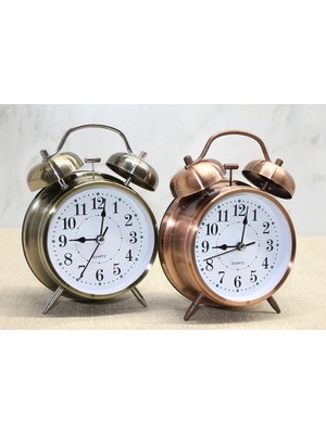 Cngzhn Antik Metal Çalar Saat Model 2