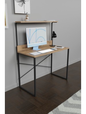 Çalışma Masası Raf Kitaplık Çok Amaçlı Ofis Masa