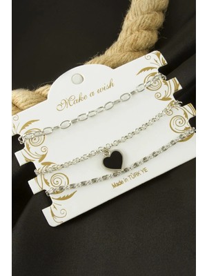 Lowell Home Ieg Kalp Zincir Bileklik 3 Adet LWLBJT-RSIEG327