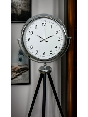 Hobilinka Krom Standart Tripod Ayaklı Saat