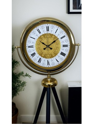 Hobilinka Gold Asalet Tripod Ayaklı Saat