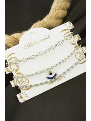 Lowell Home Ieg Göz Zincir Bileklik 3 Adet LWLBJT-RSIEG327