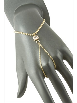 Lowell Home Ieg Kare Şerit Taşlı Şahmeran LWLBJT-RSIEG327