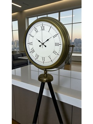 Hobilinka Prestij Vintage Tripod Ayaklı Saat