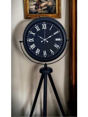 Hobilinka Midnight Black Tripod Ayaklı Saat