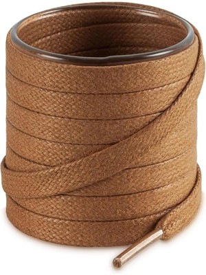 Foottab 120 cm Yassı Mumlu Ayakkabı Bağcığı, Casual, Bot, Klasik ve Spor Ayakkabılar İçin Bağcık, 1 Çift