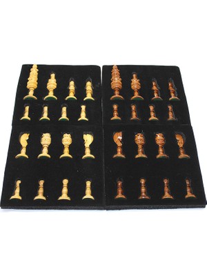 Hobilinka Ahşap Satranç Taşı No 1