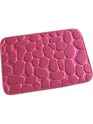Hobilinka Memory Kaydırmaz Banyo Paspası Pembe