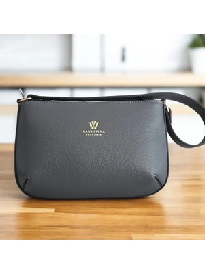 Valvic Hakiki Deri Genç Kız  Çapraz ve Omuz Çantası