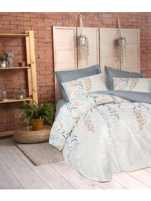 Decostyle Ranforce Nev Takımı Çift Kişilik Hiedra Indigo